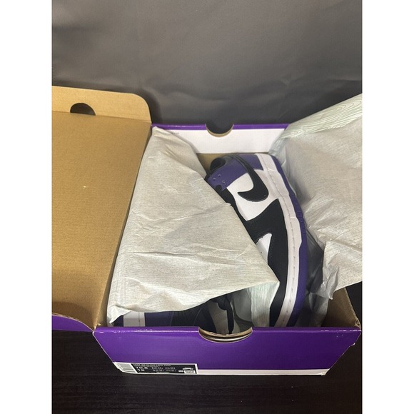 Brand New Nike SB Dunk Low Pro Court Purple Size 10.5 Men [BQ6817-500] Ship Fast - Picture 6 of 8